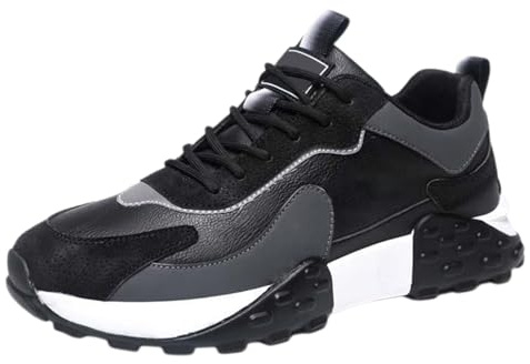 Chaussures de pour Homme - Chaussures de randonnée antidérapantes avec Semelle Souple - Chaussures de avec Support de voûte Plantaire - Chaussures de Sport élégantes pour Homme