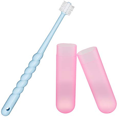 VTurboWay 360-Degree Pet Toothbrush for Puppy, Small Dog and Cat, Colors May Vary
