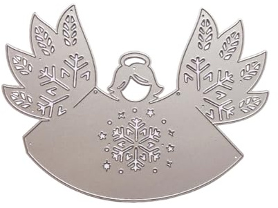 Angel Lantern Cutting Dies Christmas Punching Lampshade Cutting Dies Craft Cutting Machine Embossing Stencils Templates 3D Angel Embossing Stencils Lantern Windlight Cutting Sheets