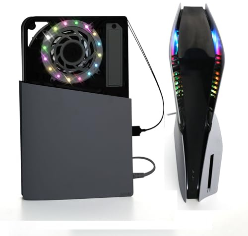 RGB-LED-ljuslist för PS5 per PS5/Slim konsol, 12 färger flera effekter dekorationstillbehör flexibla band för PS5 Pro-enhet Disk Digital, fjärrkontroll för ljud