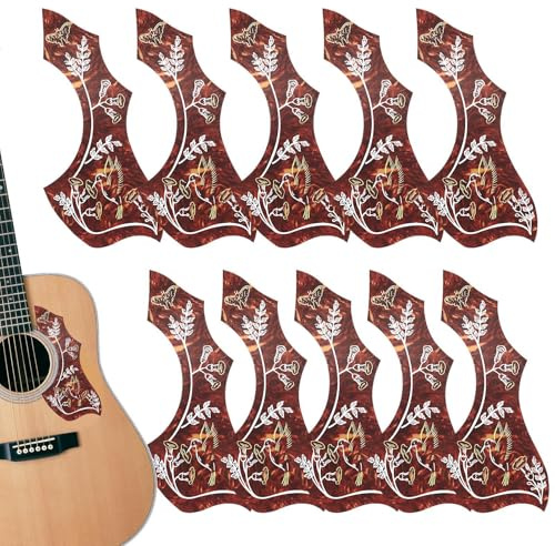 Akustisk pickguard, gitarr pickguard - 10 stycken PVC Pickguard,MUSIKINSTRUMENT FÖR AFFERENSER, FAMILJ, VÄNNER,