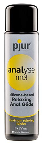 pjur Analyse me! Relaxing - Silicone-Based Personal Lubricant for Comfortable Anal Sex - Extra-Long Lubrication (100ml)