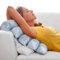 sensly - Sb84105 - Coussin de Relaxation Polyester Multi-Position Mode Bien Être Mode Confort