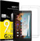 NEW'C 2 Stück, Panzer Schutz Glas für Amazon Fire HD 10 (2019), 9H Härte,HD Displayschutzfolie, 0.33mm Ultra-klar