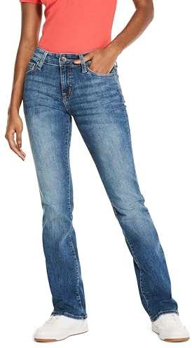 Aero Mid Rise Bootcut Jean, Medium Wash, 8 Regular
