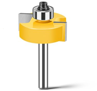 WOBLLMX Fresa a disco da 8 mm, lunghezza 11 mm, lama in metallo duro a 2 denti, durevole e affilata per utensili per la lavorazione del legno