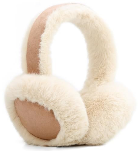 YeyeCyrilze Ohrenschützer damen, Winter Ohrenwärmer Earmuffs Ohrenwärmer Für Kälteschutz und Ohrenschützer im FreienFaltbare