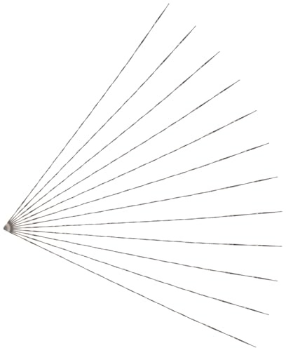 Murtenze 12 lame a spirale per sega a scorrimento, assortimento di lame per sega a spirale con estremità liscia, per taglio di legno e metallo (#1 taglio veloce dei metalli)