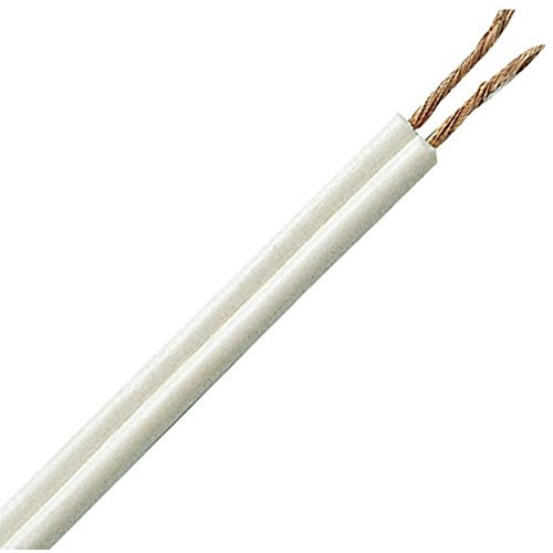 Kopp 151325007 Zwillingsleitung A03VH-H, 2 x 0.75 mm², 25 m, weiß
