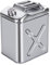 LPLND 201 Benzinfass Aus Edelstahl 20L/25L/30L/40L Benzinkanister Reservekanister Metall Kraftstoff Kanister Diesel Kraftstoffkanister Kanister Metallkanister Für Benzin Und D(Size:40L)
