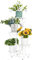 unho Estanteria para Plantas de Metal Interior Exterior: Soporte Escalera para Macetas Metalico de 4 Niveles (Blanco)