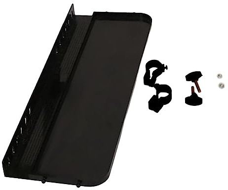 rockible Vassoio per Cavalletto Ripiano di Ricambio Supporto per Schizzi Supporto per Pennelli Rimovibile Portatile Facile da Installare Vassoio di Fissaggio P, Nero
