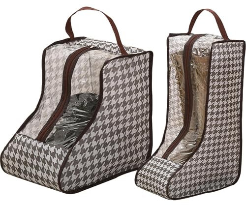 2 Stück Stiefeltasche Stiefel Aufbewahrungstasche Mit Griff Staubdicht Und Wasserdicht Stiefeltasche Schuhtasche Mit Reißverschluss Aufbewahrungstasche Für Schuhe Kurze Und Hohe