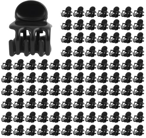 Lot de 100 pinces pour plantes grimpantes, tomates et autres plantes grimpantes, 1,5 cm, pour orchidées, petites pinces à orchidées pour soutenir les plantes