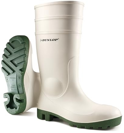Dunlop Protective Footwear Protomastor, säkerhetsstövlar för vuxna, vit (vit), 45 EU, Vit vit, 45 EU