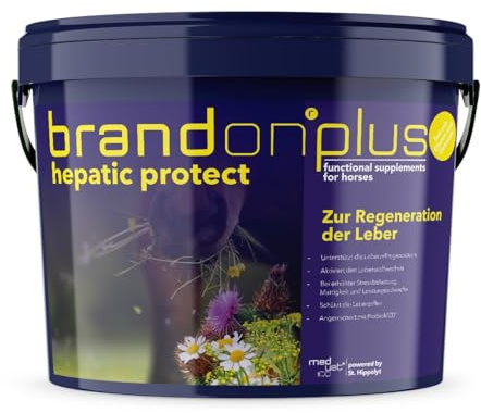 Brandon Plus Hepatic 3 kg - Leberfutter für Pferde - Gewichtskontrolle - 3 kg