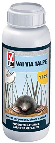 VEBI VAI VIA TALPE PRODOTTO NATURALE GRANULARE REPELLENTE PER LE TALPE 1LITRO -