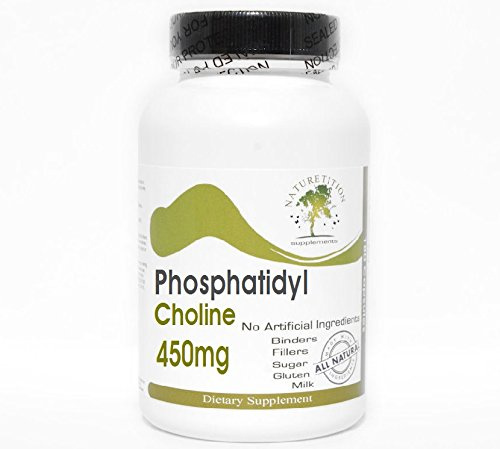 Phosphatidyl Choline 450mg ~ 100 Capsules - No Additives ~ Naturetition Supplements