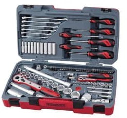 Teng TM095 95 Piece 1/4in and 1/2in Socket and Tool Set
