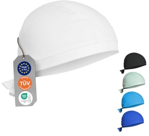 iQ-UV Bandana Unisex Protezione Solare UPF 300 – Bandana UV per Uomo e Donna – Tessuto Elastico e Traspirante – Certificato TÜV & Oeko-Tex – Ideale per Sport & attività all'Aperto
