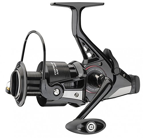 Cormoran Rolle Cortec BR 4 PIF 3500 Freilaufrolle 3BB 190m/0.35 mm, Schwarz/ Silber, 19-03350