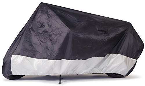 Budge Sportsman Motorcycle Cover, Black, Waterproof, Universal Fit, Fits up to 96, Model: MC-7