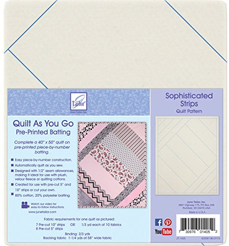 June Tailor Sophistica-Quilt As You Go Btng, Acrylic, Multicolour