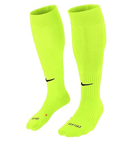 Nike Unisex Classic Ii Otc Fussball Socken, Volt/Black, S EU