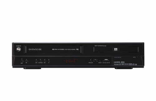 DAEWOO DRVT43 DVD RECORDER & VHS/VCR VIDEO RECORDER COMBI - BUILT IN DIGITAL FREEVIEW, HDMI, COPY VHS TAPES TO DVD