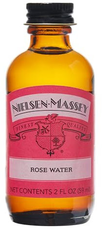 nielsen-massey vanillas Rose Water - Rosenwasser 100% natürlich - 60 ml 1er Pack(1 x)
