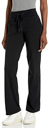 Danskin dam Rakt ben dragsko atletiska byxor Straight Leg Drawcord Athletic Pants