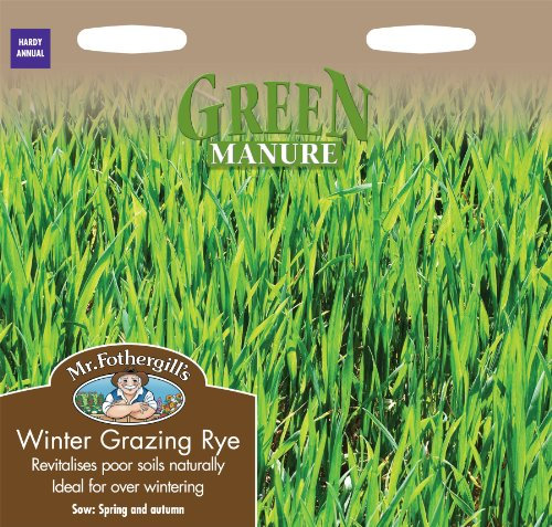 Mr Fothergills - Pictorial Packet - Green Manure Winter Rye - 1000 Seeds