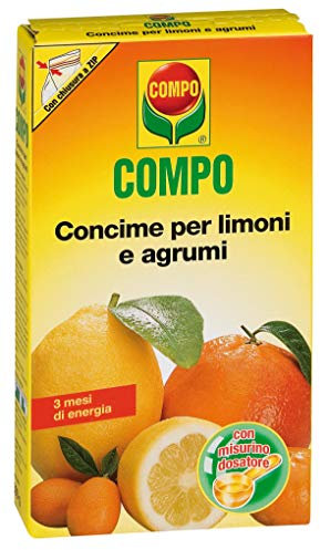 COMPO Concime per Limoni e Agrumi, Con misurino dosatore, 500 Grammi