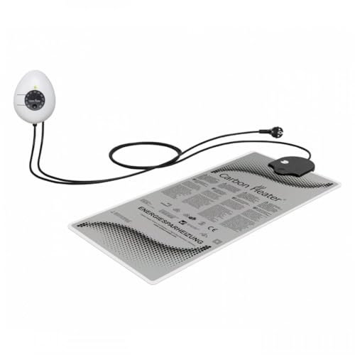 Classic Letto ad Acqua Riscaldamento t.b.d. Carbon 240 W – Riscaldamento a Risparmio energetico per Tutti i Letti ad Acqua