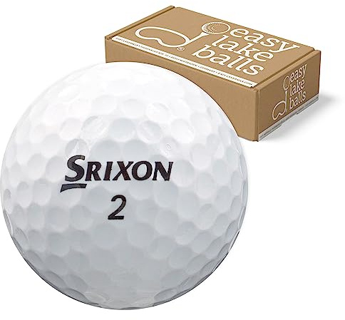 50 SRIXON MIX PELOTAS DE GOLF RECUPERADAS / LAKE BALLS - CALIDAD AAAA / AAA (PEARL / A GRADE)