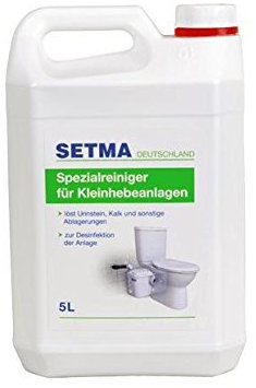 5L Setma Spezialreiniger / Entkalker für Hebeanlagen … (NUR Gewerbetreibende!)