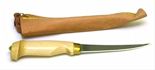 Eagle Claw 03050-002 Knife, Wood Handle Fillet, 6 Blade