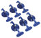 Sealey Suction Clamp Set, 81mm x 258mm x 193mm, Blue, 6 Pieces - RE006