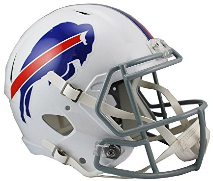 Riddell - Casco réplica de NFL, NFL, Color Rojo, tamaño Medium