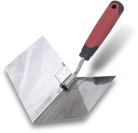 Marshalltown QLT Corner Trowels, Inside Corner Style, Flexes to 90 degrees, Soft Grip Handle, CT911