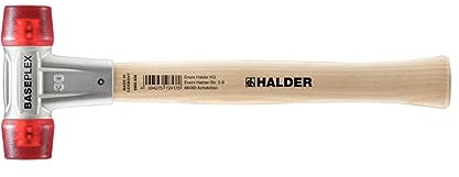 Halder erwin kg - Lungo testa a martello d.30 mm 280 millimetri baseplex l. 360 g rosso - cellulosa halder ethanoate