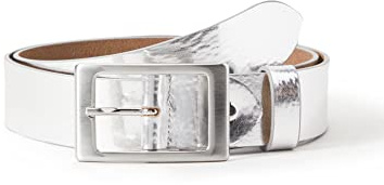 MGM Ceinture pour femme Dolce Grande, Argenté (1), 85 cm (taille fabricant: 85)