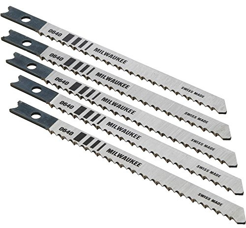 MILWAUKEE JIG SAW Blade HCS 10T 4LG (5PK) Part # 48-42-0640