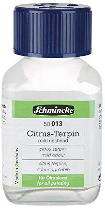 Schmincke Citrus-Terpin, 60 ml orange Flasche Tinte