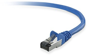 Belkin Netzwerk-Kabel, Ethernet Kategorie 6 blau blau 10 Meter