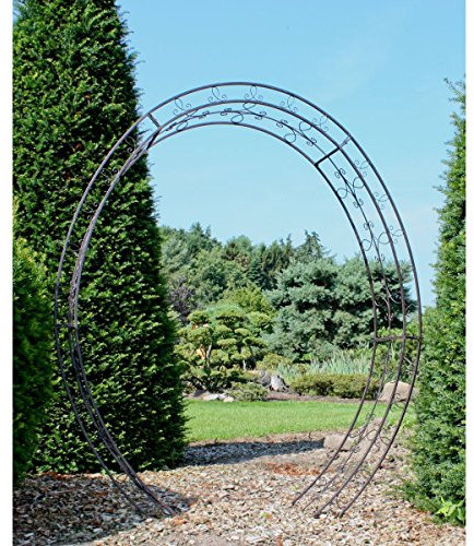 Benelando Ovaler Rosenbogen aus Metall