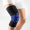 Bauerfeind GenuTrain Knee Support - breathable knit compression knee brace to relieve pain and swelling from arthritis, ACL injury, Miniscus tear, machine washable knee sleeve (Black, 6)