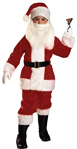 Rubies Plush Child Santa Claus Suit for Kids, Boy's Small