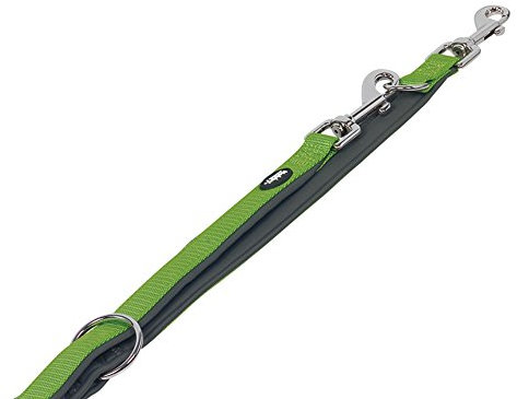 Nobby Führleine Classic Preno, neon grün / grau L: 200 cm, B: 25/35 mm, 1 Stück