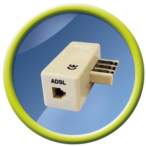 T'nB FADSL01 Filtre ADSL France M/F Téléphone ou gigogne téléphone / RJ11 F